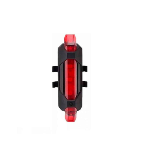 Sinalizador Bicicleta Traseiro Usb Dc-918