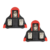 Taco para Pedal Speed Promend - Vermelho