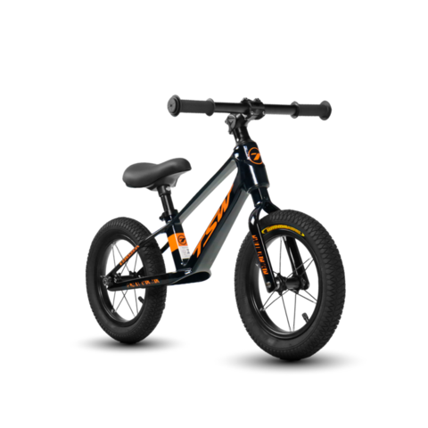 Bicicleta Tsw Balance Bike Steps II Preto Laranja A24
