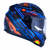 CAPACETE LS2 FF320 SYNTH - PRETO/AZUL