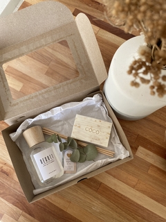 BOX EN CAJITA. Difusor + Jabon artesanal - comprar online