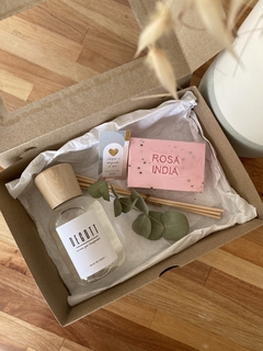 BOX EN CAJITA. Difusor + Jabon artesanal