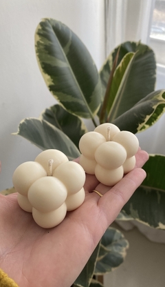 Duo de Velitas Bubble mini