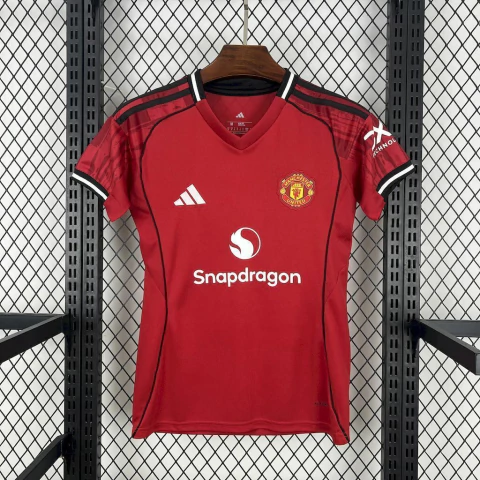Camisa Manchester United Home 25/26 - Adidas - Feminina Torcedor - comprar online