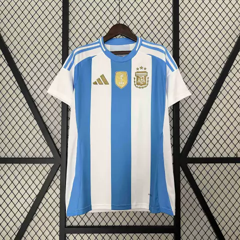 Camisa Argentina Home 2024 - Adidas - Masculina Torcedor