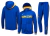 Conjunto NBA Golden State Warriors 23/24 - Nike - Jaqueta e Calça - Azul