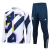 Conjunto de Treino Real Madrid 23/24 - Adidas- Calça e Jaqueta Meio Zíper