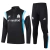 Conjunto de Treino Olympique de Marseille 23/24 - Puma - Calça e Jaqueta Meio Zíper