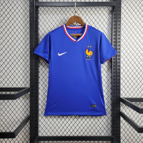 Camisa França Home 2024 - Nike - Feminina Torcedor