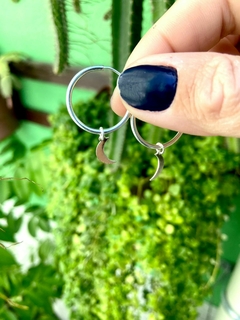 Argola Lua - comprar online