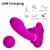 Vibrador Strapless Duplo Motor Borboleta - Valerie Pretty Love - loja online