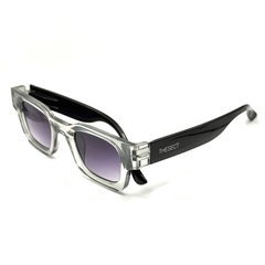 ÓCULOS LOFF SLIM GRAY WITH BLACK - comprar online