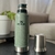 el mate es una bebida muy especial en Argentina, y para mejorar tu experiencia de matear, Stanley ha creado el Termo Stanley Mate System Classic 800 ml, un compañero ideal para el mate. Con tecnología exclusiva, este termo cuenta con un tapón de altísima 