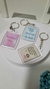18 Chaveiros 3x4 Personalizados - Debora buccini atelie