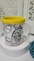 Kit 2 Canecas Foto p/ Pintar 350 ml com Caixas de Giz