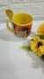 Caneca Porcelana Girassol 325 ml