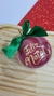 5 Bolas de Natal Acrílica Personalizada - Debora buccini atelie