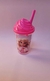 9 Copos Modelo Chantilly Personalizado com Adesivo 300ML