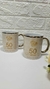 Caneca Porcelana com borda dourada Personalizada 325 ml