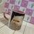 Caneca Porcelana com Alça de Coração Personalizada 325 ml