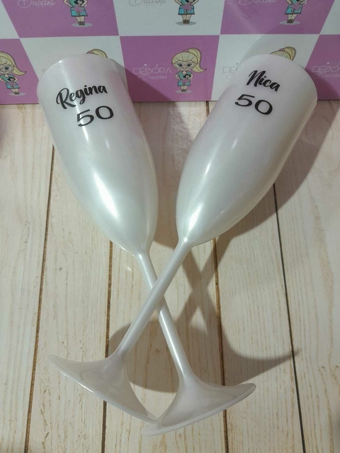 24 Taças Champanhe Simples 170 ml I