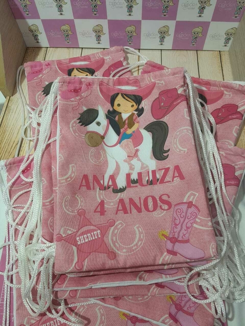10 Sacochilas Personalizada com o Tema a Sua Escolha - comprar online
