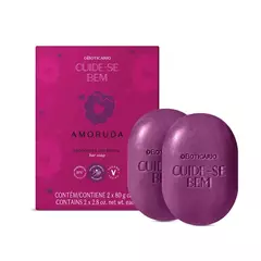 Kit Sabonetes Em Barra Cuide-se Bem Amoruda 2x80g .;;