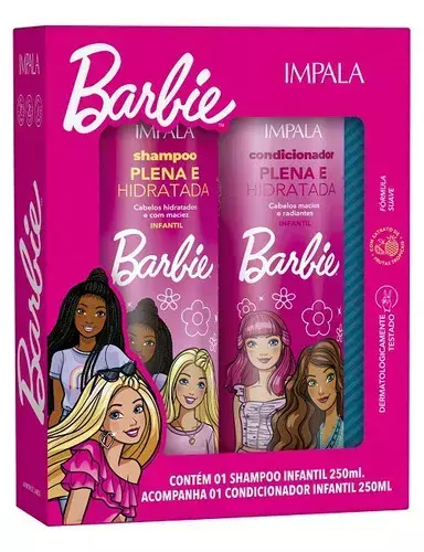 Kit Barbie Shampoo + Cond. Praia e Piscina