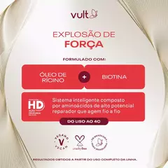 Combo Vult Cabelos Explosão de Força: Shampoo 350ml + Condicionador 325ml - comprar online