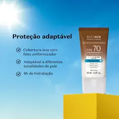 Protetor Solar Facial Com Cor FPS70 Boti.Sun - comprar online