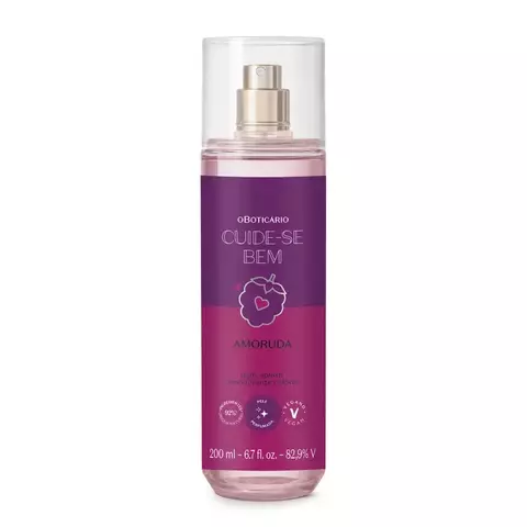 Body Splash Desodorante Colônia Cuide-se Bem Amoruda 200ml