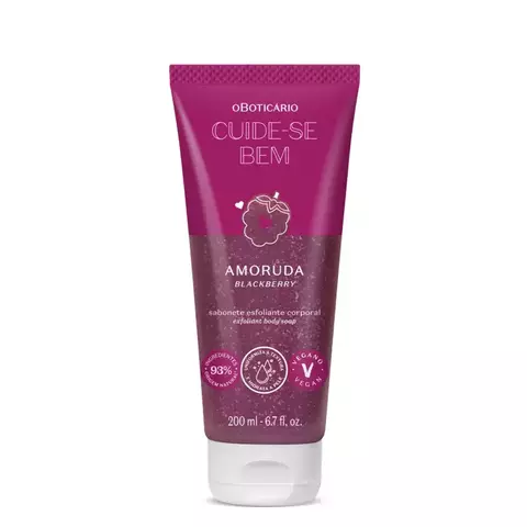 Sabonete Esfoliante Corporal Cuide-se Bem Amoruda 200ml