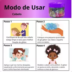 Gel com glitter Barbie 120g - comprar online