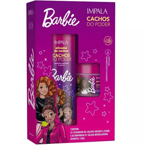 Kit Barbie Ativador de Cachos Geleia
