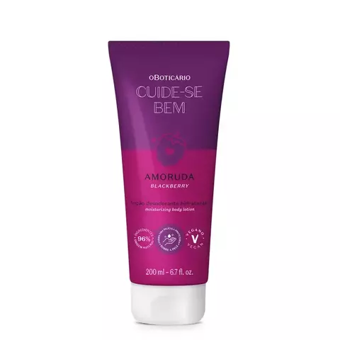 Loção Hidratante Desodorante Corporal Cuide-se Bem Amoruda 200ml