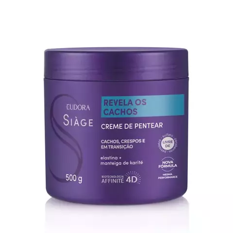 Creme Para Pentear Siàge Revela Os Cachos 500g
