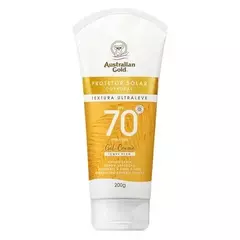 Protetor Solar Australian Gold Gel Creme FPS70 200g