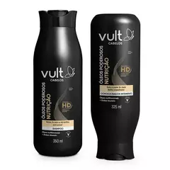 Combo Vult Cabelos Óleos Poderosos Nutrição: Shampoo 350ml + Condicionador 325ml