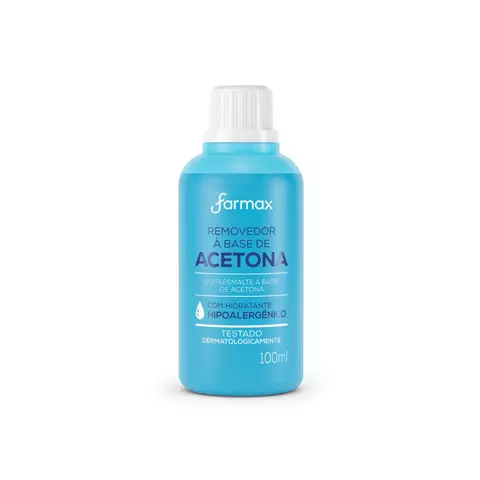 Removedor com Acetona Farmax 100ML