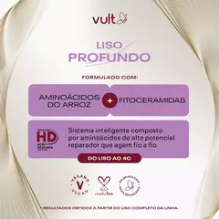 Creme Defrizante Termoprotetor Vult Cabelos Liso Profundo 100ml - Essência Cosméticos