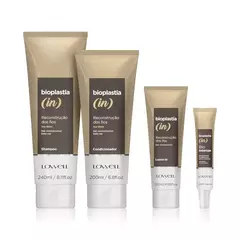 Kit Bioplastia In Shampoo, Condicionador, Máscara e Leave-in