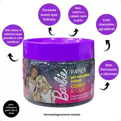 Gel com glitter Barbie 120g na internet