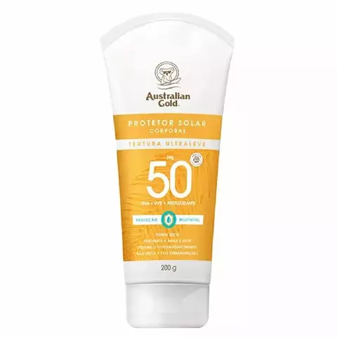 Protetor Solar Corporal Australian Gold Alta Proteção FPS 50 200g