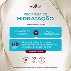 Combo Vult Cabelos Recarga de Hidratação: Shampoo 350ml + Condicionador 325ml - comprar online