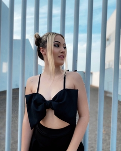 Cropped Vanilla Preto - Vanilla Use Store