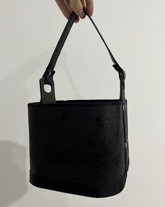 Canasta matera - simil cuero - comprar online