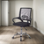 Silla De Oficina Ergonómica Con Respaldo Mesh Negro