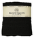 Juego Toalla Y Toallón Franco Valente 500gr Negro Modaxpress