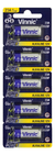 5 Pilas Vinnic A23 12v Alcalina Alarmas Controles Portones