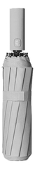 Paraguas Fino Automatico Color Gris Plegable Unisex - comprar online